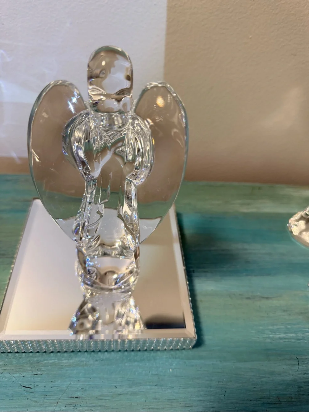 Baccarat Clear Crystal Angel Figurine Set